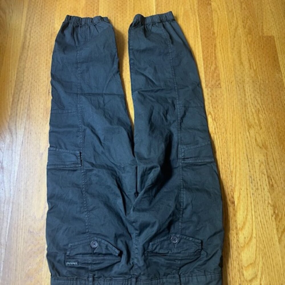Sanctuary Clothing Black Cargo Jogger Pants Utility Pockets Mid Rise - Picture 3 of 4
